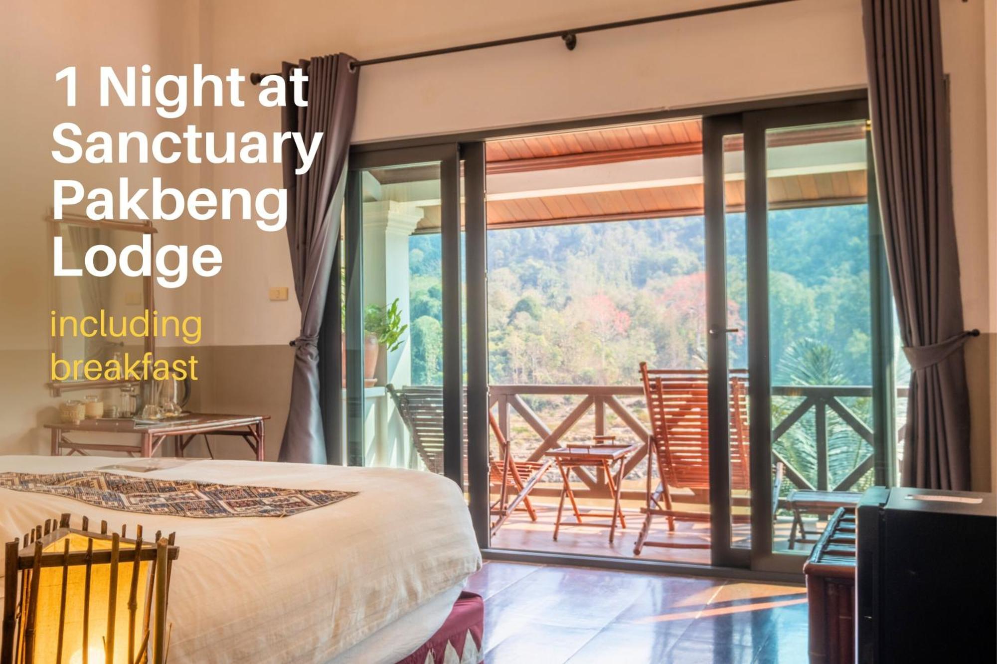 The Sanctuary Pakbeng Lodge Eksteriør bilde